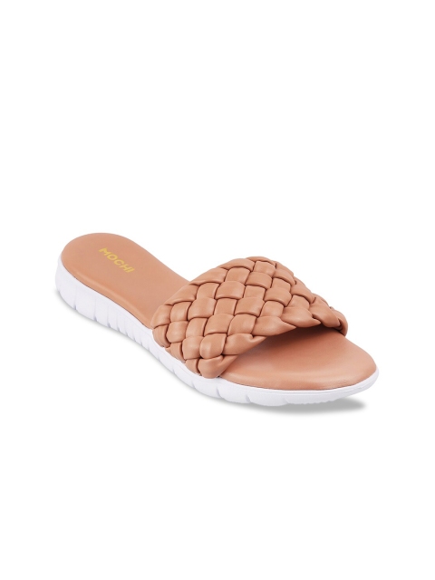 

Mochi Women Peach-Coloured Open Toe Flats