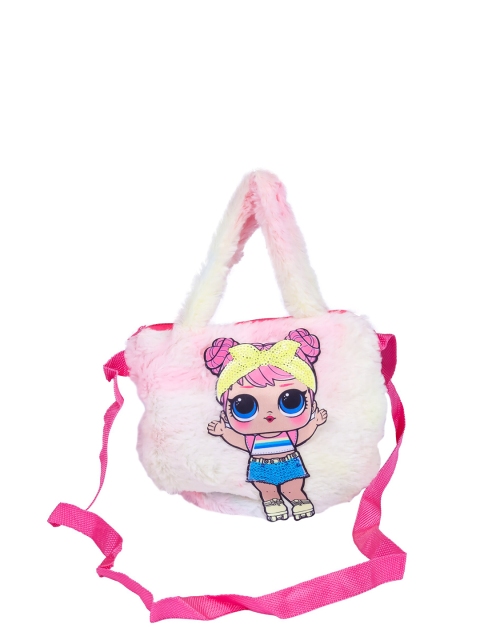 

Spiky Kids White & Pink Backpack