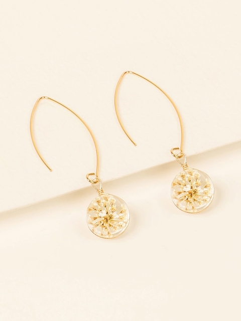 

Mikoto by FableStreet Gold-Toned Classic Half Hoop Earrings