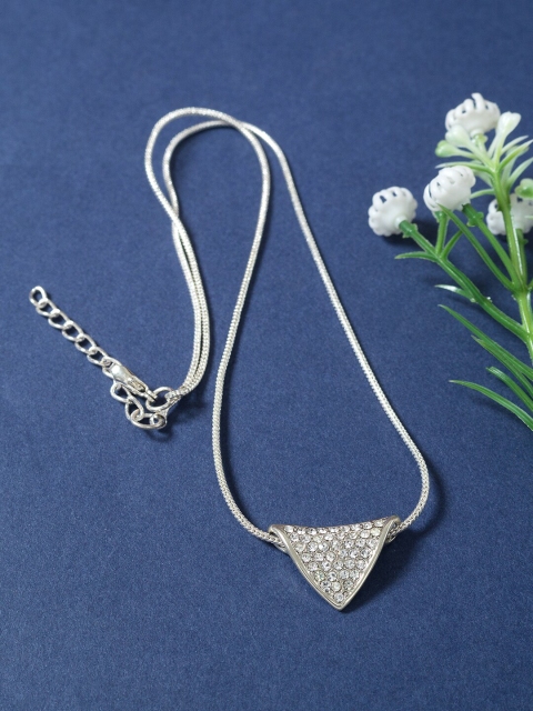 

Golden Peacock Silver-Plated Necklace