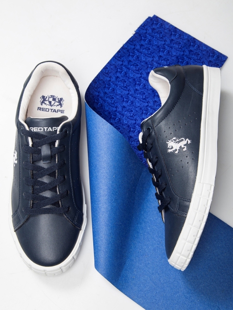 

Red Tape Men Navy Blue Sneakers