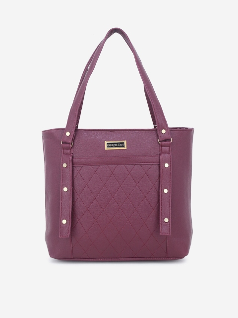 

Stropcarry Woman Maroon Structured Handheld Bag