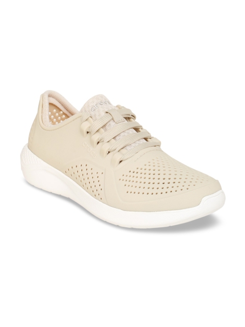 

Crocs LightRide Women Cream-Coloured Perforations Sneakers