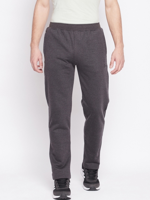 

Okane Men Charcoal Solid Track Pants