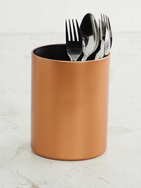 

Home Centre Orangle Stainless Steel Kitchen Storage, Orange