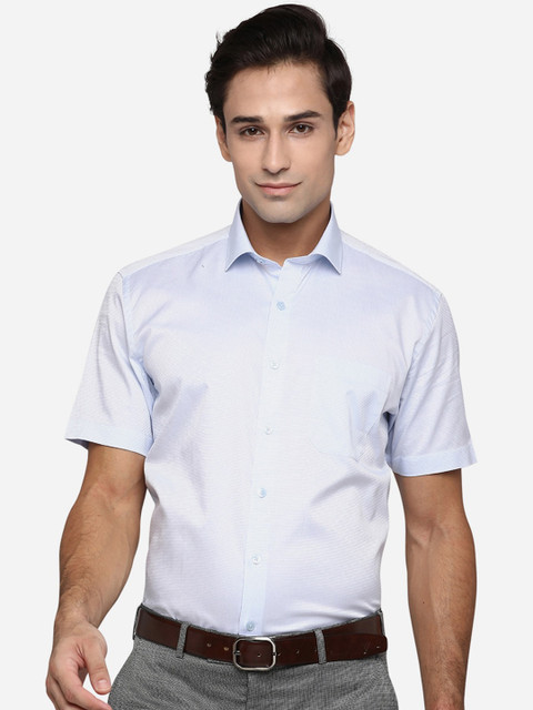 

JADE BLUE Men Blue Classic Opaque Formal Shirt
