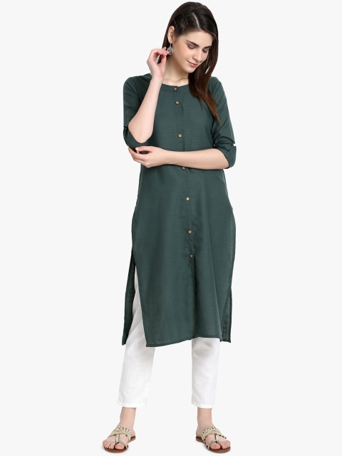 

ALC Creations Women Green Kurta
