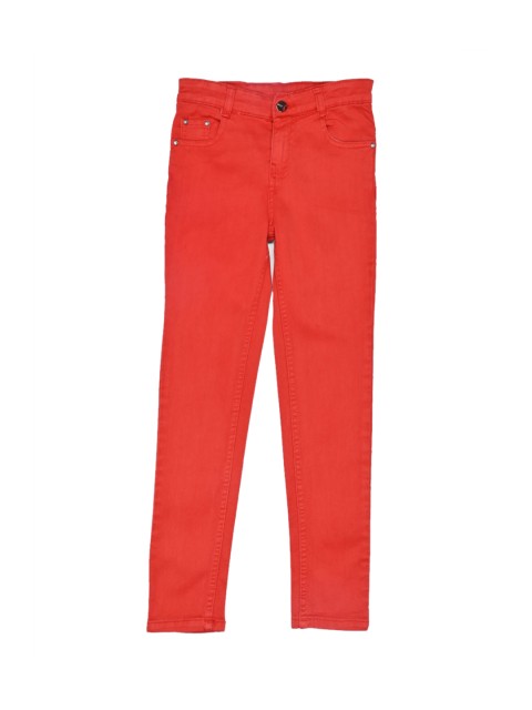 

ZOLA Girls Red Slim Fit Jeans
