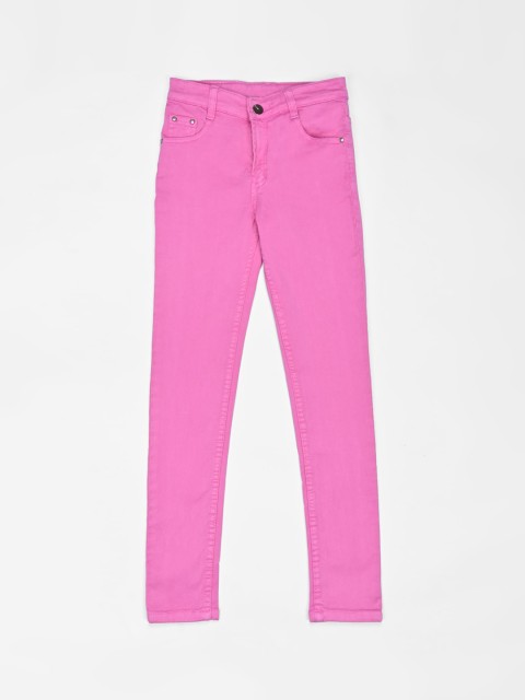 

ZOLA Girls Pink Slim Fit Jeans