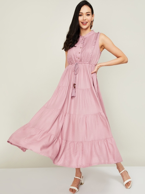 

Colour Me by Melange Purple Maxi Dress
