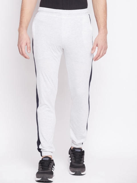 

Okane Men Off White Solid Joggers
