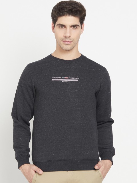 

Octave Men Grey Sweatshirt