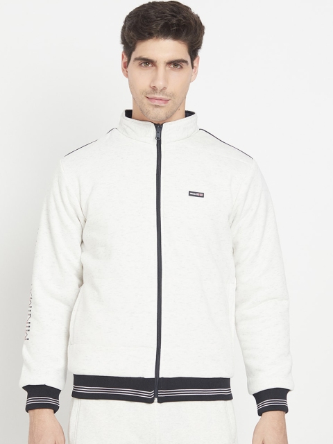 

Octave Men White Sweatshirt