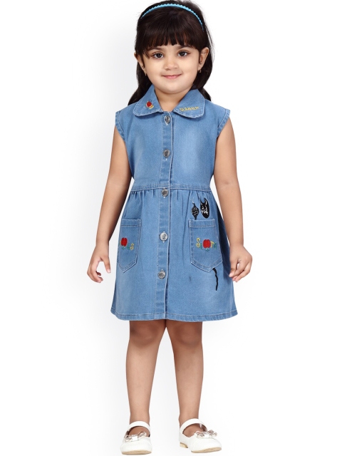 

Aarika Blue Denim Dress