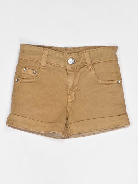 

ZOLA Girls Khaki Denim Shorts