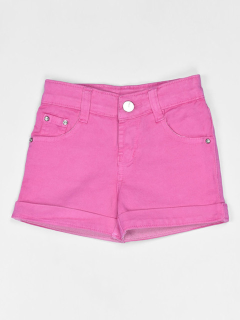 

ZOLA Girls Pink Denim Shorts