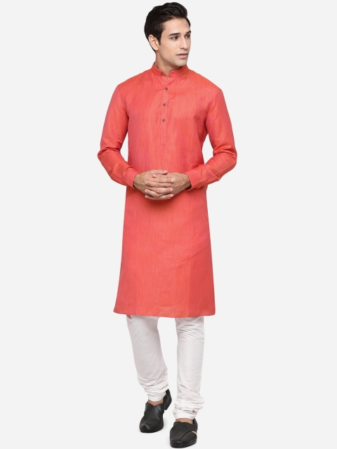 

Modi Kurta Men Orange Thread Work Kurtas