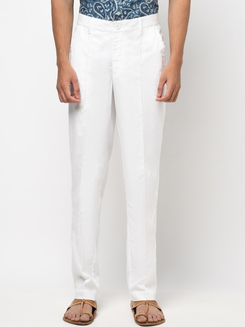 

Fabindia Men White Trousers