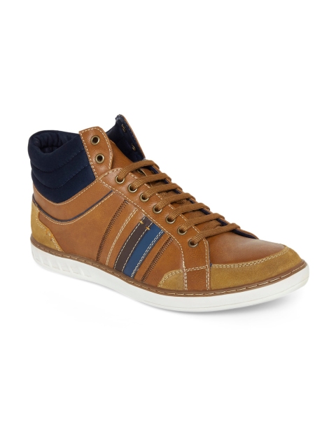 

BYFORD by Pantaloons Men Brown Colourblocked Sneakers