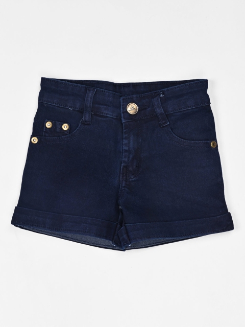 

ZOLA Girls Navy Blue Denim Shorts