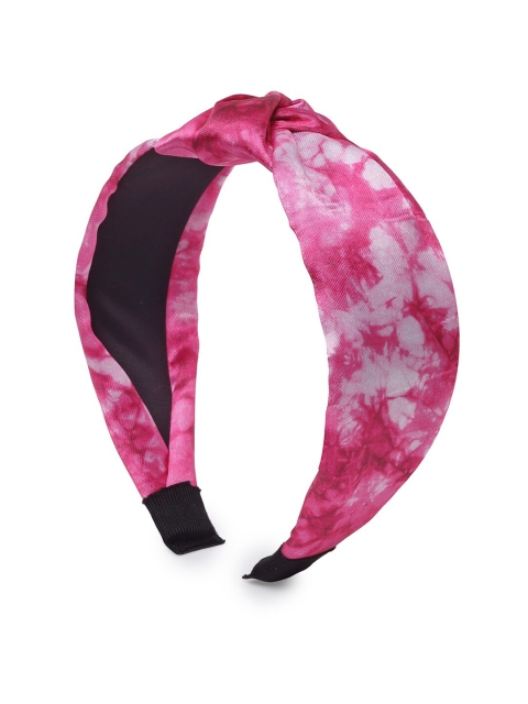

Stoln Girls Pink & White Printed Fabric Hairband