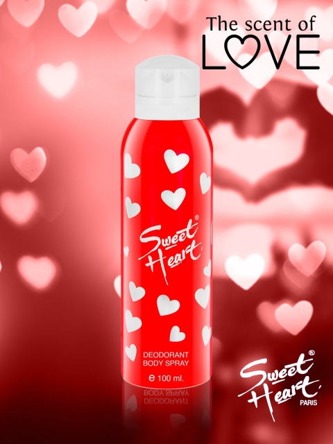 

Sweet Heart Red Deodorant Perfumed Bodyspray, 100ml