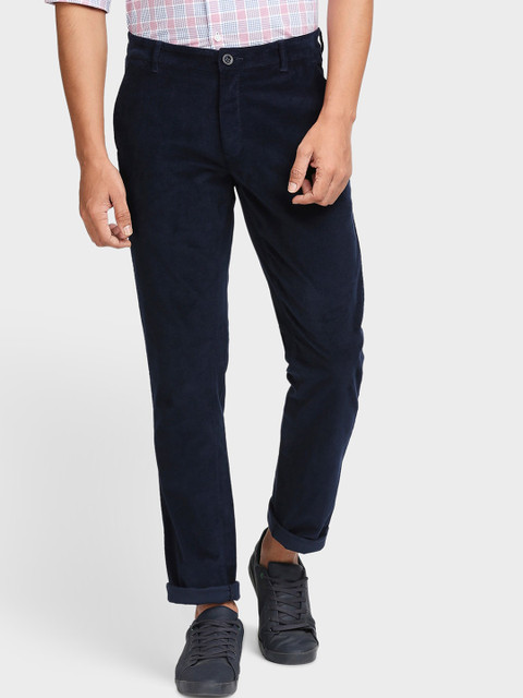 

ColorPlus Men Blue Chinos Trousers