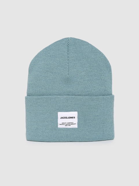 

Jack & Jones Men Blue Polyester Beanie