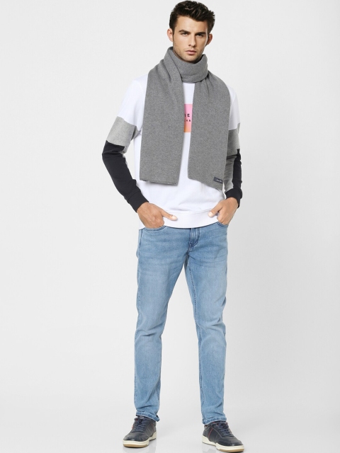

Jack & Jones Men Grey Scarf