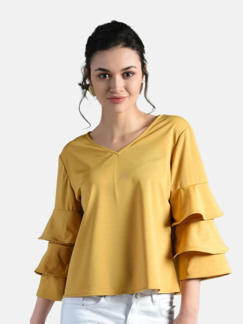 

AARA Yellow A-Line Top