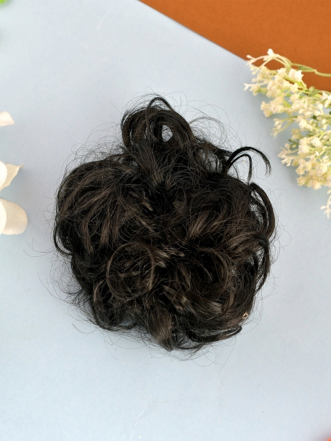 

Silvermerc Designs Women Black Messy Hair Bun Claw Clip