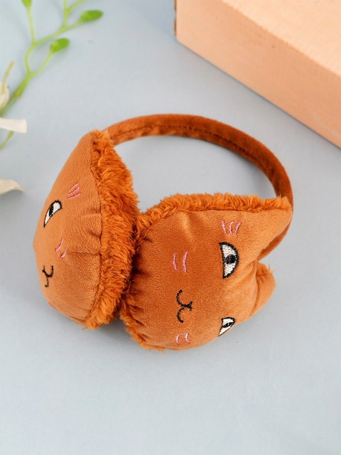 

Silvermerc Designs Girls Brown Faux Fur Ear Muff Hairband