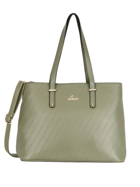 

Lavie Green Textured Shoulder Bag