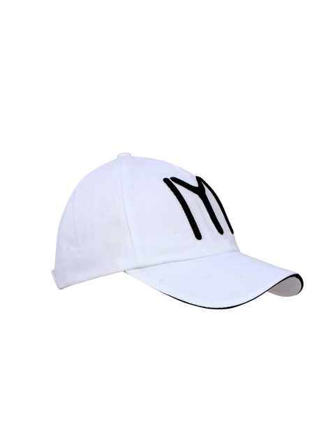 

TyranT Unisex White & Black Embroidered Baseball Cap