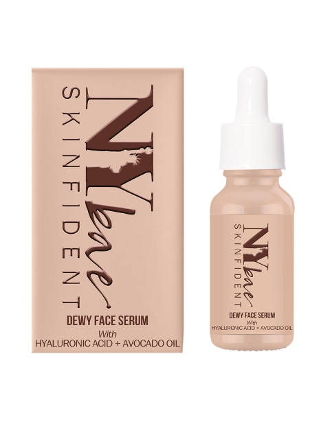 

NY Bae Skinfident Face Serum - With Hyaluronic Acid & Avocado Oil -20 ml, Transparent