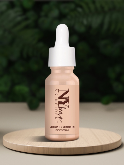 

NY Bae Women SKINfident Face Serum - Vitamin C + Vitamin B3 (20 ml), Transparent