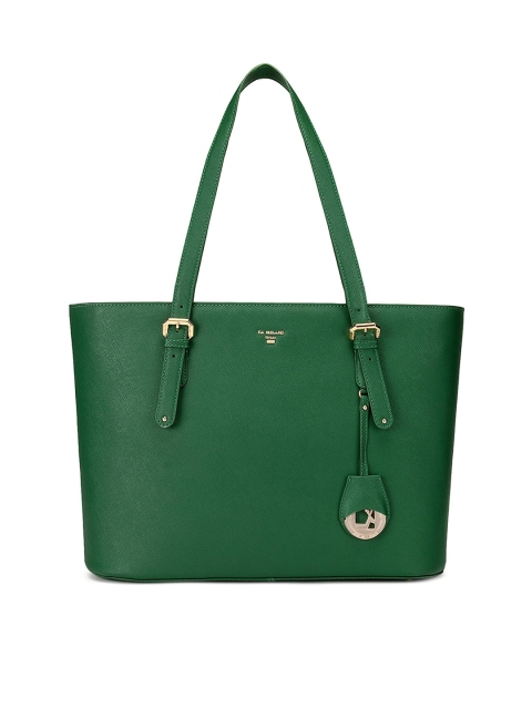 

Da Milano Green Leather Shopper Shoulder Bag