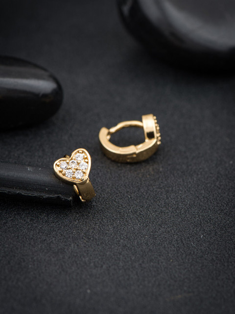 

Alankruthi Gold-Toned Circular Studs Earrings