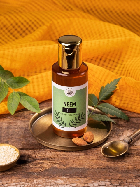 

AMRUTAM Neem Sustainable Oil- Anti Fungal Medicinal Recipe (100ML), Camel brown