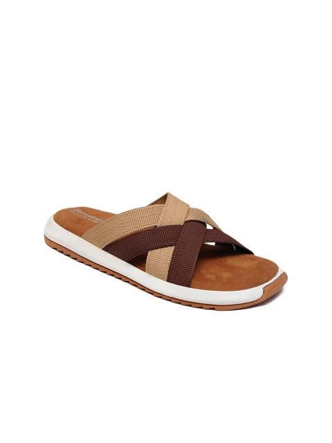 

Ferraiolo Men Brown Suede Comfort Sandals