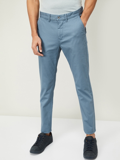 

CODE by Lifestyle Men Grey Trousers