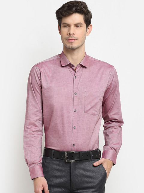 

La Mode Men Purple Slim Fit Opaque Cotton Party Shirt