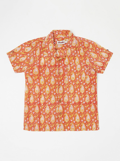 

Fabindia Boys Red Floral Opaque Printed Casual Shirt