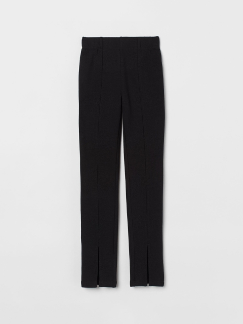 

H&M Girls Black Leggings with brushed inside