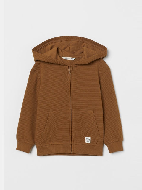 

H&M Boys Brown Hooded Jacket