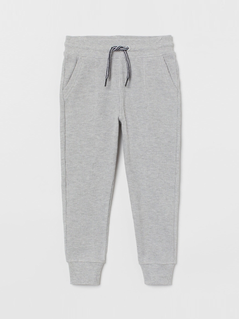 

H&M Boys Grey Cotton-blend joggers