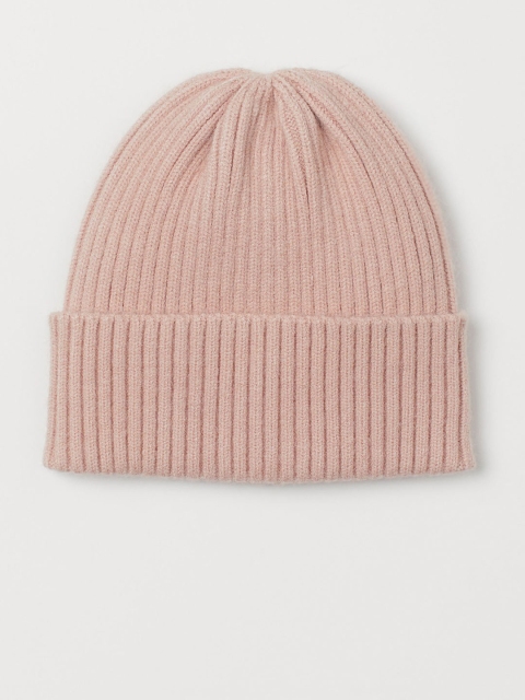 

H&M Women Pink Knitted Hat
