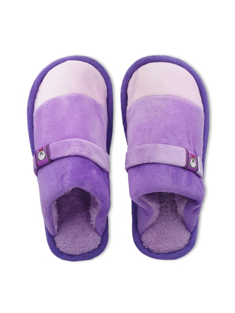 

Pampy Angel Women Purple & Pink Fur Room Slippers