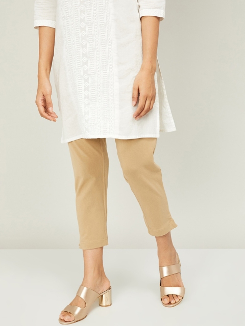 

Melange by Lifestyle Women Beige Ethnic Trousers