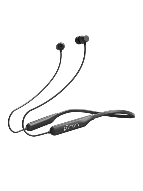 

pTron InTunes Elite Bluetooth 5.0 Wireless Headphones with 14Hrs Playtime & HD Mic - Black